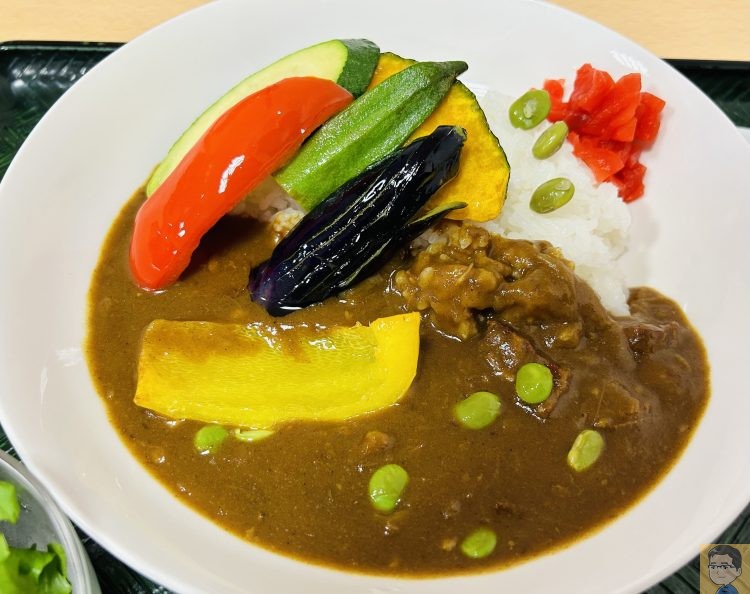 夏野菜カレー×ノウフクランチ